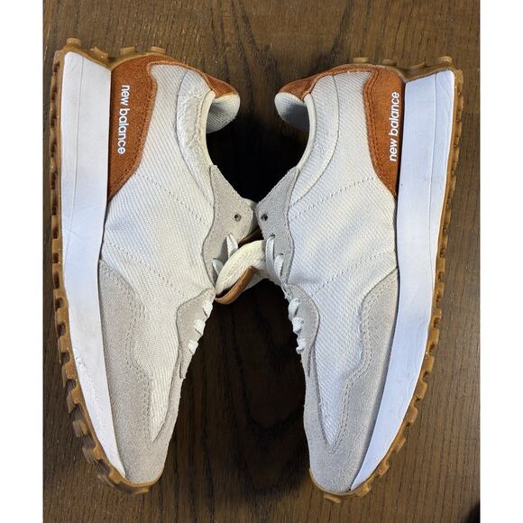 New Balance Classics 327 Women’s Sea Salt/ Rust Oxide Shoes Size 8 pre owned - Picture 6 of 11